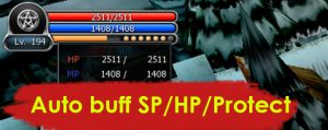 Auto Buff SP/HP/Protect